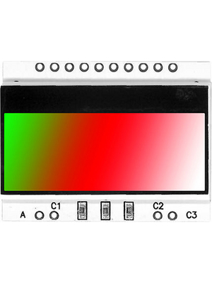 Electronic Assembly - EA LED36x28-ERW - LCD backlight green/red/white;30 mA, EA LED36x28-ERW, Electronic Assembly