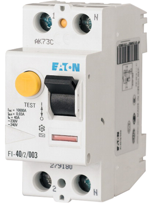 Eaton - FI-16/2/003-A - RCD circuit breaker, type A, 16 A, 2, 400 VAC, FI-16/2/003-A, Eaton