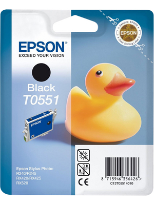 Epson - C13T05514010 - Ink T0551 black, C13T05514010, Epson