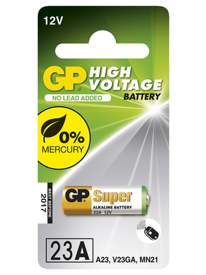GP Batteries - GP 23AF-2C - Special battery 12 V, GP 23AF-2C, GP Batteries