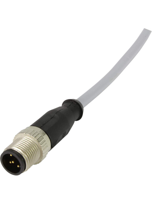 HARTING - 21348400585010 - Sensor cable 5 M12 Plug Open 1.00 m, 21348400585010, HARTING