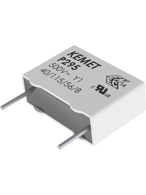 KEMET - P295BJ122M500A - Y capacitor 1.2 nF 500 VAC, P295BJ122M500A, KEMET