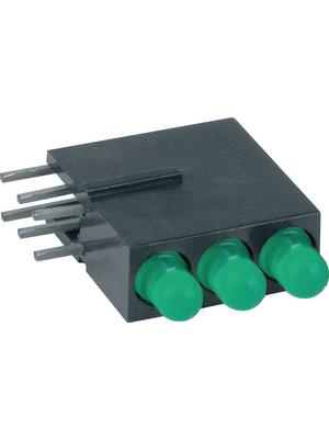 Mentor - 1882.8881 - PCB LED 3 mm round green/green/green standard, 1882.8881, Mentor
