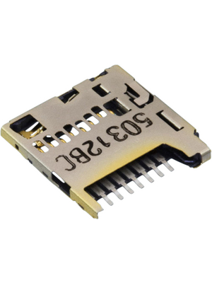 Molex - 503398-1892 - MicroSD Card Connector N/A Push / Push, 503398-1892, Molex