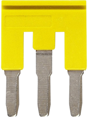 Omron Industrial Automation - XW5S-P4.0-3YL - Short bar N/A 23 x 3.0 x 23 mm yellow XW5S, XW5S-P4.0-3YL, Omron Industrial Automation