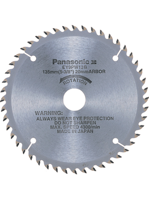 Panasonic Power Tools - EY9PW13B - Circular saw blade, EY9PW13B, Panasonic Power Tools