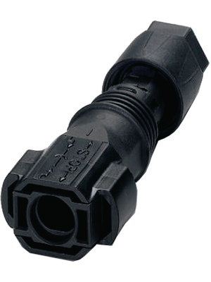 Phoenix Contact - PV-CM-S 2,5-6 (-) - Cable plug, straight 1P, PV-CM-S 2,5-6 (-), Phoenix Contact