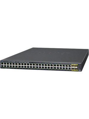 Planet - GS-4210-48T4S - Network Switch 48x 10/100/1000 4x SFP, GS-4210-48T4S, Planet