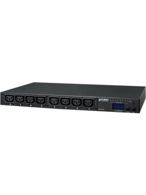 Planet - IPM-8220 - IP Power Manager, LCD Display / Over Current Protection, 8xC13, IPM-8220, Planet