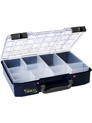 Raaco - CarryLite 80 4x8-9 - Assortment case 337 x 79 mm, CarryLite 80 4x8-9, Raaco
