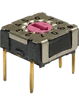 RND Components - RND 210-00135 - Rotary DIP switch BCD 3+2, RND 210-00135, RND Components