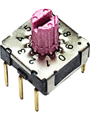 RND Components - RND 210-00145 - Rotary DIP switch BCD 3+3, RND 210-00145, RND Components