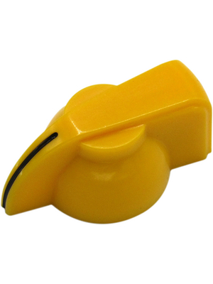 RND Components - RND 210-00271 - Pointer Knob, yellow, with line, Diameter19 mm, RND 210-00271, RND Components