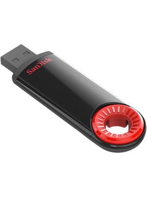 SanDisk - SDCZ57-032G-B35 - USB Stick Cruzer Dial 32 GB black/red, SDCZ57-032G-B35, SanDisk