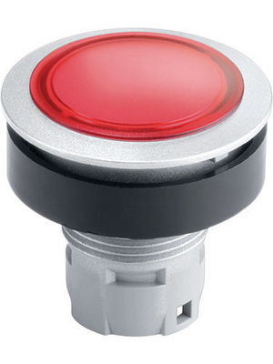 Schlegel Elektrokontakt - RRJN - Pilot Light Head red / silver round RONTRON-R-JUWEL, RRJN, Schlegel Elektrokontakt