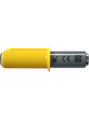 Schtzinger - SA 7005 / M12 / GE - Screw adapter ? 4 mm yellow 1000 V, 2 A, CAT IV, SA 7005 / M12 / GE, Schtzinger