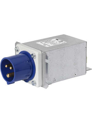 Schurter - 5500.2360 - Power inlet with filter, CEE 16 Male, 250 VAC, 16 A, 5500.2360, Schurter