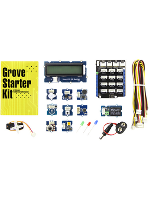 Seeed Studio - 110060024 - Grove Starter Kit for Arduino, Arduino, Raspberry Pi, BeagleBone, Edison, LaunchPad, Mbed, Galiel, 110060024, Seeed Studio