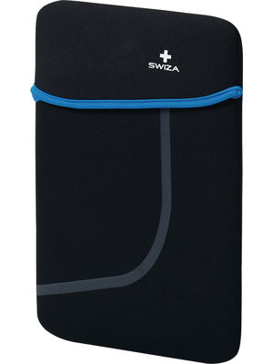 Swiza - BSL.1012.02 - Notebook sleeve Moranda 25.4 cm (10") black / blue, BSL.1012.02, Swiza