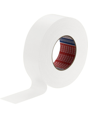 Tesa - 4651 25X19 WHITE - Cloth tape white 19 mmx25 m, 4651 25X19 WHITE, Tesa