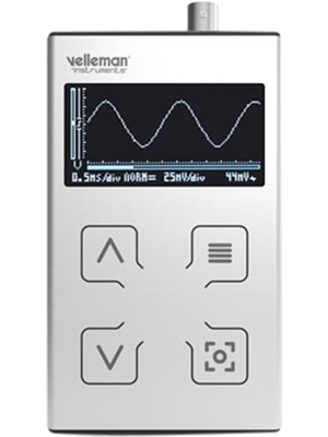 Velleman - HPS140MK2 - Handheld Oscilloscope, 10 MHz, 40 MS/s, HPS140MK2, Velleman