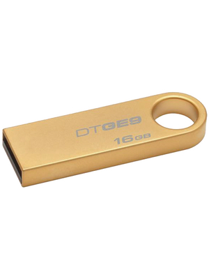 Kingston Shop - DTGE9/16GB - USB Stick DataTraveler GE9 16 GB gold, DTGE9/16GB, Kingston Shop