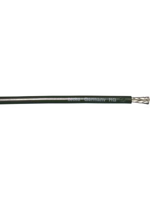 Bedea - RG-11 - RG Coaxial cable   7  x 0.40 mm Copper strand tin-plated black, RG-11, Bedea