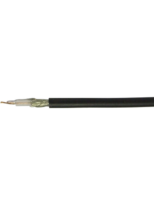 Bedea - RG-174 - RG Coaxial cable   7  x 0.16 mm Copperweld wire bare black, RG-174, Bedea