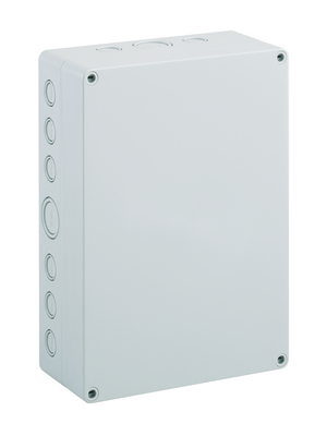 Spelsberg - 10541101 - Enclosure with knock outs 254 x 180 x 63 mm grey, RAL 7035 Polystyrene IP 66 N/A TK-PS, 10541101, Spelsberg