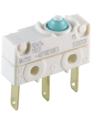 Marquardt - 1045.1103 - Micro switch 10 A Plunger N/A 1 change-over (CO), 1045.1103, Marquardt