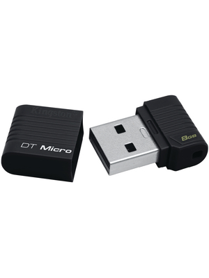 Kingston Shop - DTMCK/8GB - USB Stick DataTraveler Micro 8 GB black, DTMCK/8GB, Kingston Shop
