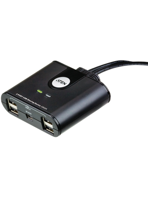 Aten - US224 - Peripheral Switch USB 2.0 2 -> 4x, US224, Aten