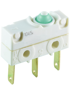 Marquardt - 1045.1151 - Micro switch 1 A Plunger N/A 1 change-over (CO), 1045.1151, Marquardt