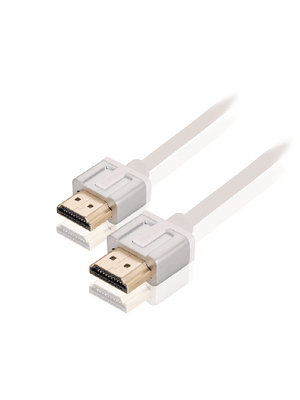Profigold - PROM1212 - High Speed HDMI Cable with Ethernet 2.00 m white, PROM1212, Profigold