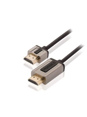 Profigold - PROL1213 - High Speed HDMI Cable with Ethernet 3.00 m black, PROL1213, Profigold
