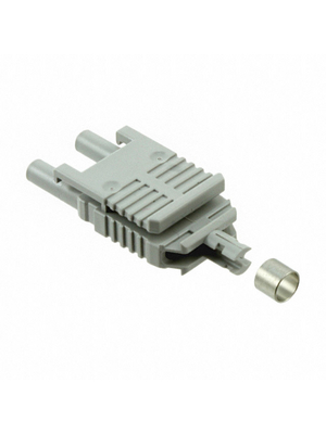 Broadcom - HFBR-4516Z - Duplex plug connector, grey 1.0/2.2 POF grey, HFBR-4516Z, Broadcom
