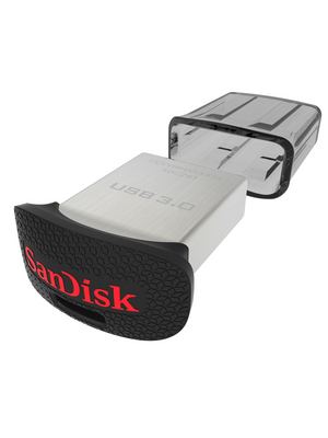 SanDisk - SDCZ43-128G-G46 - USB Stick Ultra Fit USB 3.0 128 GB black, SDCZ43-128G-G46, SanDisk