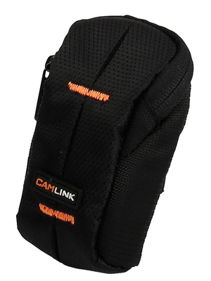 Camlink - CL-CB10 - Compact bag 30 x 60 x 100 mm black-orange, CL-CB10, Camlink