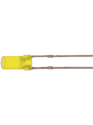 Kingbright - L-424YDT - LED yellow cylindrical 3 mm, L-424YDT, Kingbright