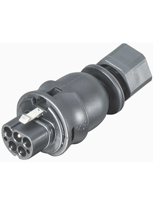 Wieland - RST20I5S S1 M13V SW - Connector M16, male Plug L3-N-PE Screw Connection, RST20I5S S1 M13V SW, Wieland