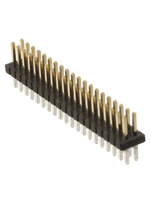 Harwin - M50-3502042 - Straight pin header 2 x 20P Male 40, M50-3502042, Harwin