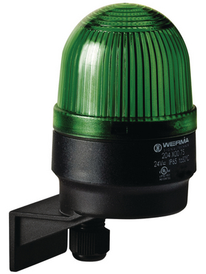 Werma - 204 200 75 - LED continuous lamp, green, 24 VAC/DC, 204 200 75, Werma