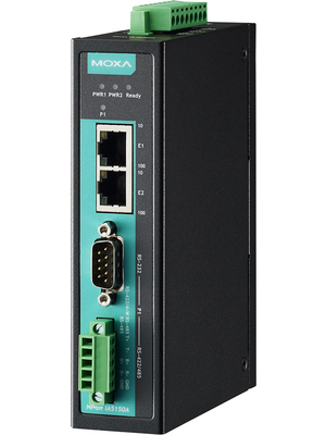 Moxa - NPort IA5150A-T - Serial Server 1x RS232/422/485, NPort IA5150A-T, Moxa