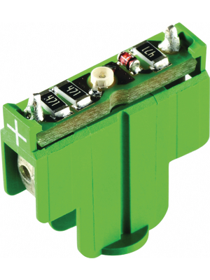 RAFI - 5.05.511.747/0500 - LED-Clip with LED for QC elements green, 5.05.511.747/0500, RAFI