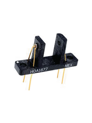Honeywell - HOA1877-002 - Fork coupler 9.52 mm 50 mA 30 V 30 mA -55...+100 C, HOA1877-002, Honeywell