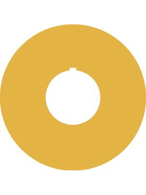 RAFI - 5.76.204.100/0400 - Adhesive label without legend yellow, 5.76.204.100/0400, RAFI