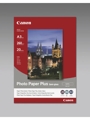 Canon Inc - SG-201A3 - Photo Paper Plus, SG-201A3, Canon Inc