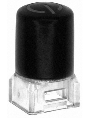 C&K - 181D01000 - Round Push-button cap 6.9 x 12.3 mm black, 181D01000, C&K