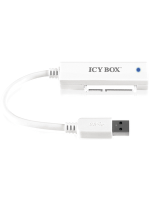 ICY BOX - IB-AC6032-U3 - Converter USB 3.0 to SATA 2.5" white, SATA 22-Pin, IB-AC6032-U3, ICY BOX