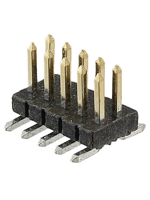 Harwin - M50-3600542 - Straight pin header SMD 2 x 5P Male 10, M50-3600542, Harwin